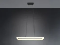 LED Pendelleuchte CAMINO modern in Schwarz, Breite 70cm