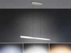 LED Pendelleuchte DONEGAL elektrisch höhenverstellbar, Tageslicht, Breite 150cm