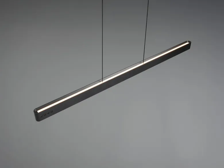 LED Pendelleuchte DONEGAL elektrisch höhenverstellbar, Tageslicht, Breite 150cm