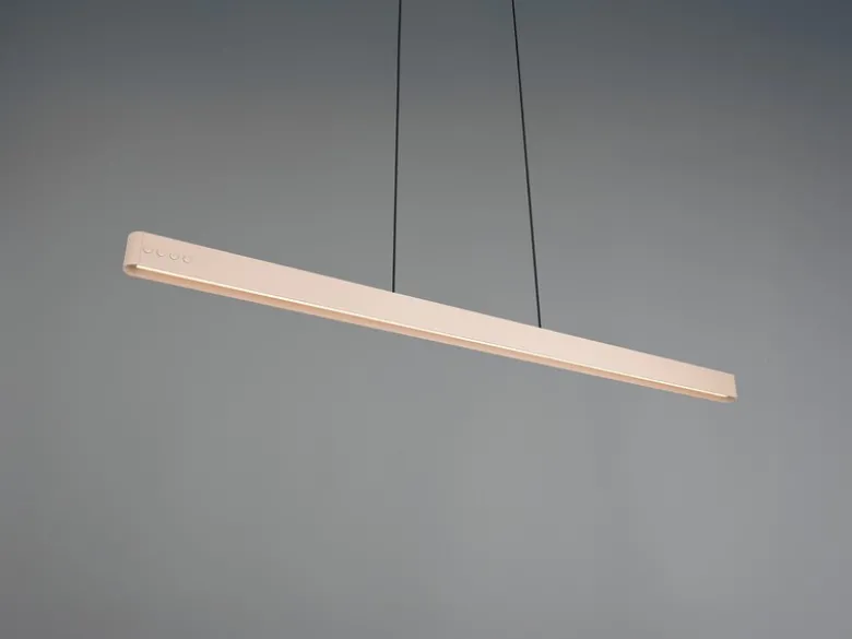 LED Pendelleuchte DONEGAL elektrisch höhenverstellbar, Tageslicht, Breite 150cm