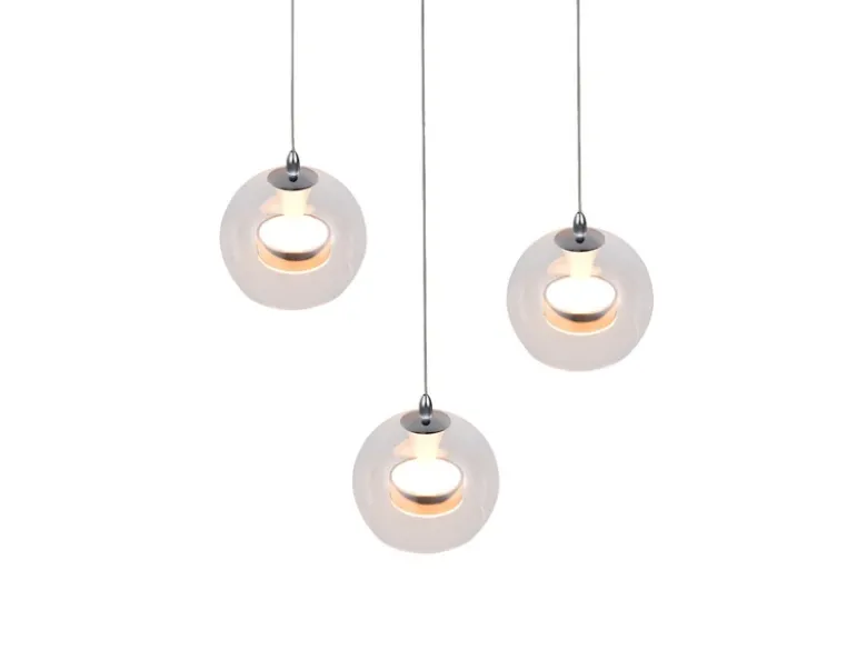 LED Pendelleuchte FLYNT mit Switch Dimmer & Lichtfarbe einstellbar, Ø 42cm