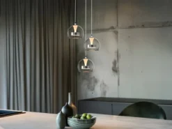 LED Pendelleuchte FLYNT mit Switch Dimmer & Lichtfarbe einstellbar, Ø 42cm
