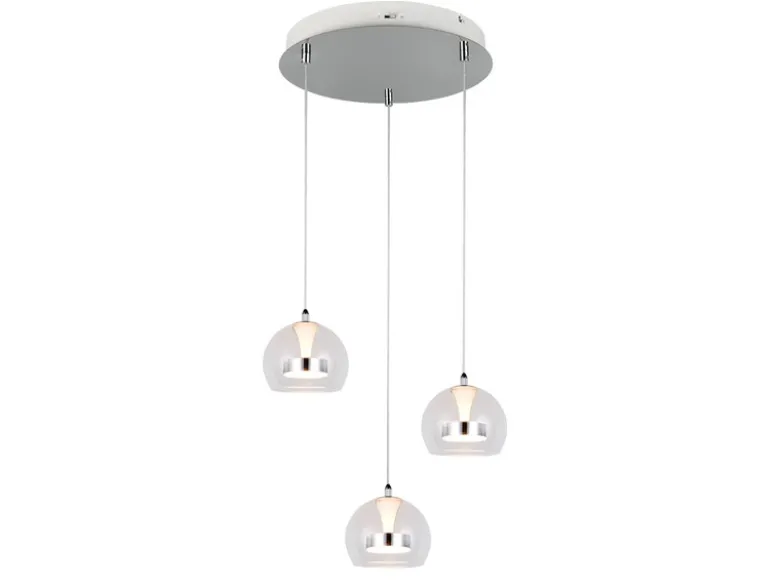 LED Pendelleuchte FLYNT mit Switch Dimmer & Lichtfarbe einstellbar, Ø 42cm