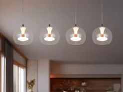 LED Pendelleuchte FLYNT mit Switch Dimmer & Lichtfarbe einstellbar, Breite 97cm