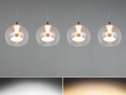 LED Pendelleuchte FLYNT mit Switch Dimmer & Lichtfarbe einstellbar, Breite 97cm