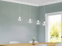 LED Pendelleuchte FLYNT mit Switch Dimmer & Lichtfarbe einstellbar, Breite 97cm
