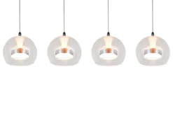 LED Pendelleuchte FLYNT mit Switch Dimmer & Lichtfarbe einstellbar, Breite 97cm