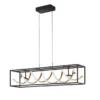 LED Pendelleuchte GIAN mit Fernbedienung dimmbar & Tageslicht, Breite 90cm