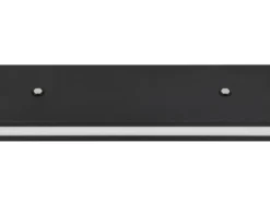 LED Pendelleuchte GRAHAM dimmbar & stufenlos höhenverstellbar, Schwarz, B: 109cm