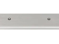 LED Pendelleuchte GRAHAM dimmbar & stufenlos höhenverstellbar, Silber, B: 109cm