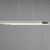 LED Pendelleuchte HELIOS Silber dimmbar & ausziehbar, max. Breite 130cm