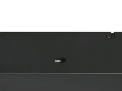 LED Pendelleuchte LAGUNA 3-flammig, höhenverstellbar, Schwarz, Breite 70cm