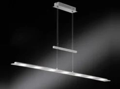 LED Pendelleuchte LARGO dimmbar & höhenverstellbar, Breite 135 cm