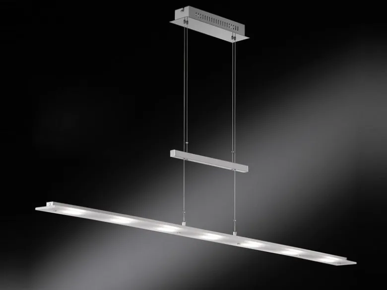 LED Pendelleuchte LARGO dimmbar & höhenverstellbar, Breite 135 cm