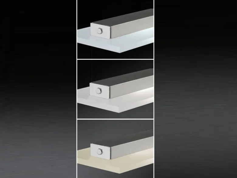 LED Pendelleuchte LARGO dimmbar & höhenverstellbar, Breite 135 cm