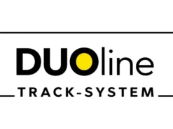 LED Pendelleuchte PAROS Schwarz, Breite 90cm für DUOline Schienensystem