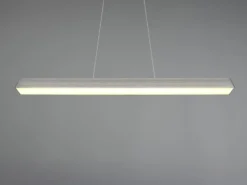 LED Pendelleuchte PAROS Silber, Breite 90cm für DUOline Schienensystem