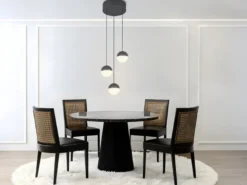 LED Pendelleuchte SENTA Cluster 3-flammig höhenverstellbar Ø 25cm