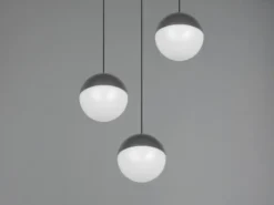 LED Pendelleuchte SENTA Cluster 3-flammig höhenverstellbar Ø 25cm