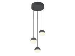 LED Pendelleuchte SENTA Cluster 3-flammig höhenverstellbar Ø 25cm