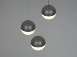 LED Pendelleuchte SENTA Cluster 3-flammig höhenverstellbar Ø 25cm