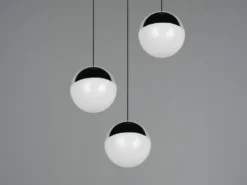 LED Pendelleuchte SENTA 3-flammig höhenverstellbar, Licht neutralweiß Ø 25cm