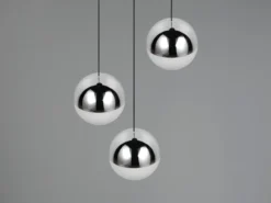 LED Pendelleuchte SENTA 3-flammig höhenverstellbar, Licht neutralweiß Ø 25cm