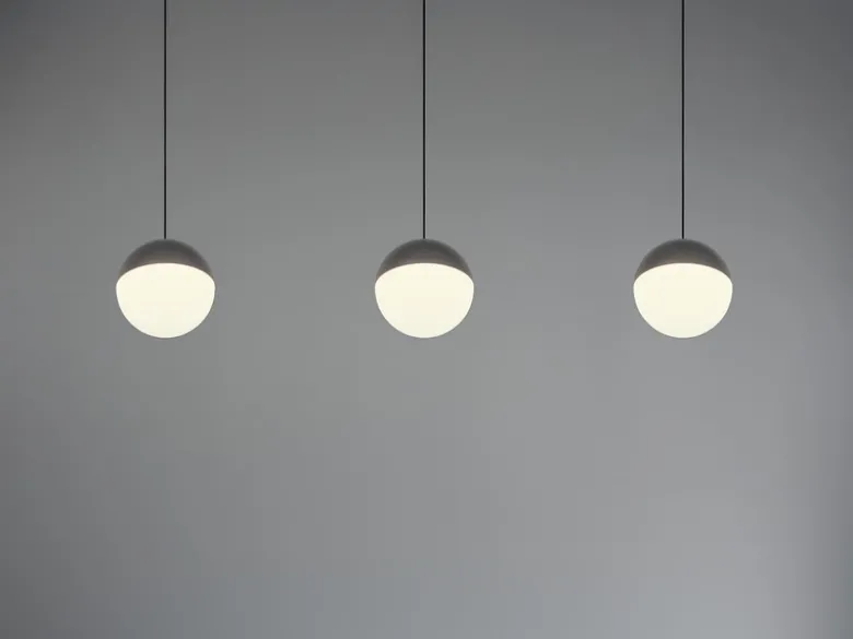 LED Pendelleuchte SENTA 3-flammig höhenverstellbar, Breite 62cm