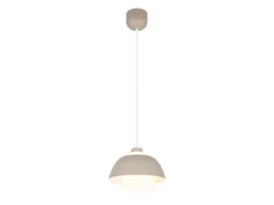 LED Pendelleuchte skandinavisch einflammig mit Metall- & Glasschirm Ø 30cm