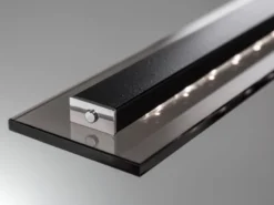 LED Pendelleuchte TENSO Schwarz dimmbar & höhenverstellbar, Breite 88cm