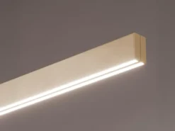 LED Pendelleuchte VAYANA Beige ausziehbar höhenverstellbar, max. Breite 140cm