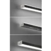 LED Pendelleuchte VITAN Schwarz dimmbar & höhenverstellbar, Breite 115cm