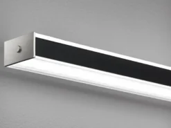 LED Pendelleuchte VITAN Schwarz dimmbar & höhenverstellbar, Breite 115cm