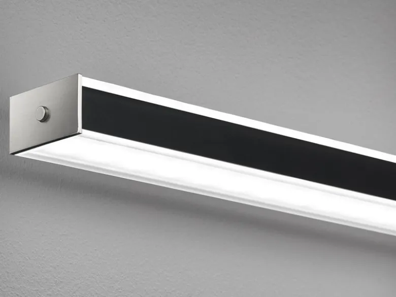 LED Pendelleuchte VITAN Schwarz dimmbar & höhenverstellbar, Breite 115cm