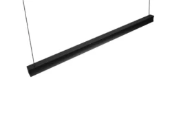 LED Pendelleuchte WALLACE dimmbar & höhenverstellbar Schwarz, Breite 112,5cm