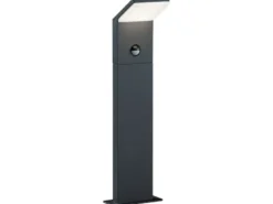 LED Pollerleuchte PEARL mit Bewegungsmelder, Anthrazit Höhe 50cm