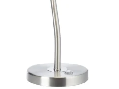 LED Schreibtischleuchte in Silber matt, 2er SET mit 4-Stufen Dimmer