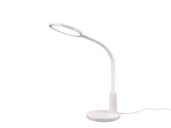 LED Schreibtischleuchte SALLY Flexibel dimmbar Weiß, Höhe 36cm