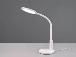 LED Schreibtischleuchte SALLY Flexibel dimmbar Weiß, Höhe 36cm