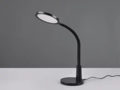 LED Schreibtischleuchte SALLY Flexibel dimmbar Schwarz, Höhe 36cm