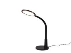 LED Schreibtischleuchte SALLY Flexibel dimmbar Schwarz, Höhe 36cm
