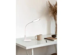 LED Schreibtischleuchte SALLY Flexibel dimmbar Schwarz, Höhe 36cm