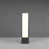 LED Sockelleuchte 2er Set eckig in Anthrazit, Höhe 60cm, IP54