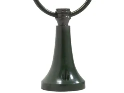 LED Sockelleuchte, Gartenlaterne im Landhausstil Grün, Höhe 54cm