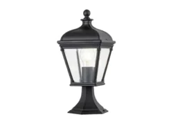LED Sockelleuchte Garten Laterne im Landhausstil, Höhe 39,5cm