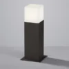 LED Sockelleuchte HUDSON in Anthrazit Höhe 30cm IP44 - Außenleuchte