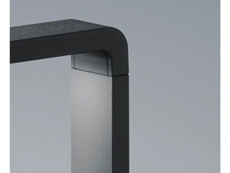 LED Sockelleuchte RENO in Anthrazit Höhe 50cm IP54 - Außenleuchten Wegeleuchten