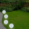 LED Solarkugel Garten - Leuchtkugel Ø 20cm mit Erdspieß
