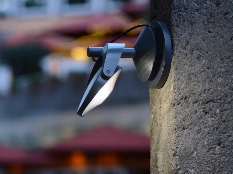 LED Solar Wandleuchte STACK Beleuchtungssystem sun'connec - Anthrazit