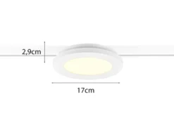 LED Spot CAMILLUS Weiß Ø 17cm für DUOline Schienensystem